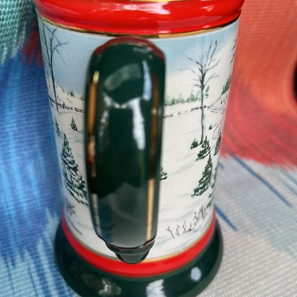 Vintage 1991 Budweiser Beer Stein “The Seasons Best” Clydesdale